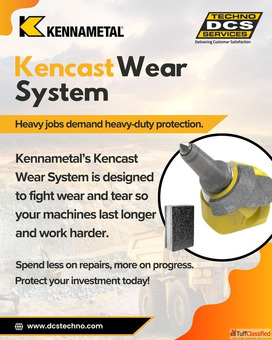 Boost Equipment Life Reduce Downtime With Kennametal Kencast Wear System - Distributed in India by D