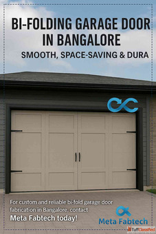 Bi-Folding Garage Door in Bangalore - Smooth Space-Saving Durable