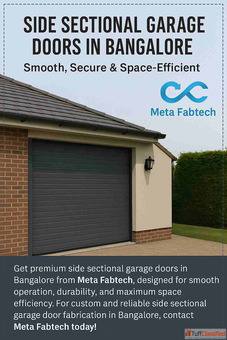 Side Sectional Garage Doors in Bangalore - Smooth Secure Space-Efficient