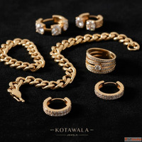 High-Quality 18K Gold Wholesale Jewelry for Retailers Export...