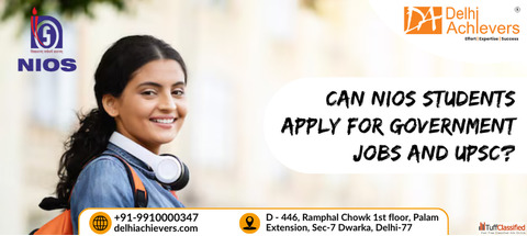 an NIOS Students Apply for Government Jobs UPSC Eligibility Guide