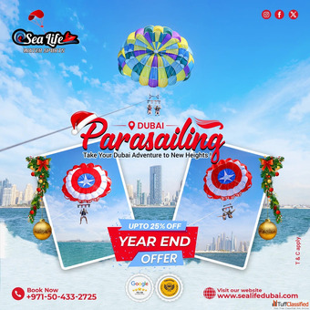 Parasailing Adventure in Dubai