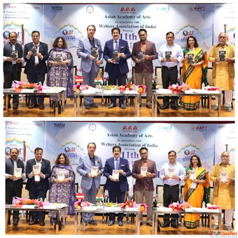 Two Books "Bhav Rang" and "Sahitya Samay aur Disha" Launched at 11th Global Lite