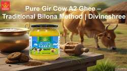 Pure Gir Cow A2 Ghee - Traditional Bilona Method Divineshree