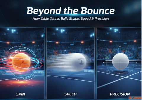 Beyond the Bounce How Table Tennis Balls Shape Spin Speed Precision