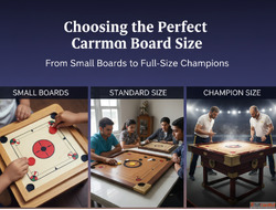 Choosing the Perfect Carrom Board Size From Small Boards to ...