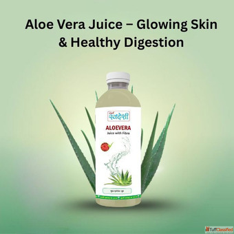 Aloe Vera Juice - Glowing Skin Healthy Digestion