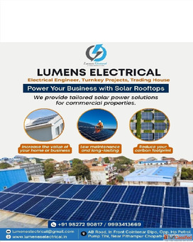 Top Electrical Solar Panel Manufacturer Lumens Electrical