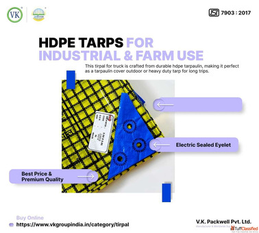 Tarpaulin Cloth Tripal Supplier India VK Packwell