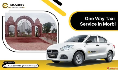 Book One Way Taxi Service in Morbi - Mr. Cabby