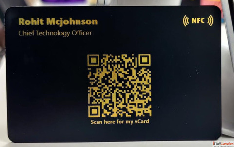 NFC Business Cards Smart Digital Business Cards for Modern Professionals