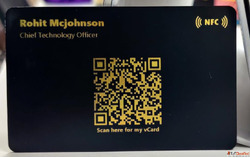NFC Business Cards Smart Digital Business Cards for Modern P...