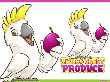 funny mascot logo design