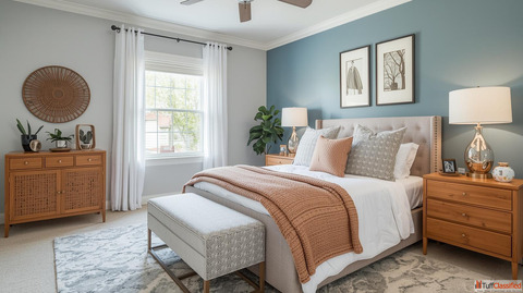 Affordable Bedroom Makeover with Smart Space-Saving Furniture