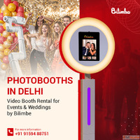 Photobooths in Delhi Video Booth Rental for Events Weddings ...