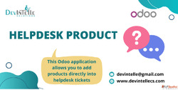 Products in Helpdesk Tickets in Odoo