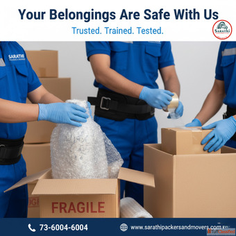 Reliable Household Shifting Services in Ghaziabad - Sarathi Packers and Movers