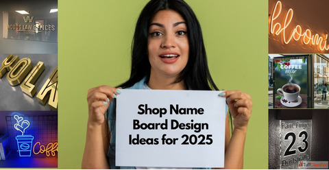 Shop Name Board Design Ideas to Make Your Storefront Stand Out