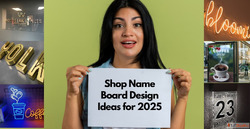 Shop Name Board Design Ideas to Make Your Storefront Stand O...
