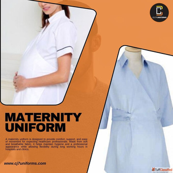 Maternity uniforms for long shifts