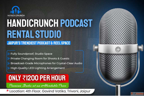 HandiCrunch Podcast Rental Studio