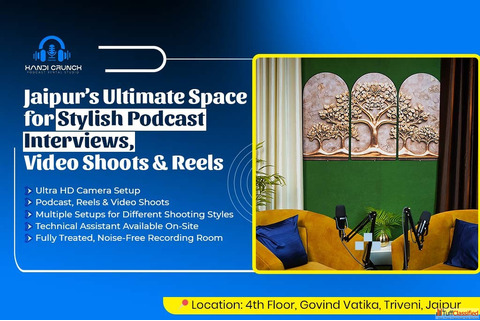 HandiCrunch Podcast Rental Studio