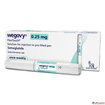 Wegovy 0.25mg FlexTouch Semaglutide pre-filled pen of 1.5ml Injection Supplier for Hospitals Clinics