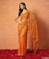 Buy Orange Saree - Beautiful Choice for Everyday and Special...