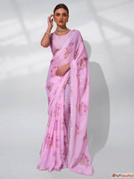Shop Latest Satin Saree Style Online at Mirraw