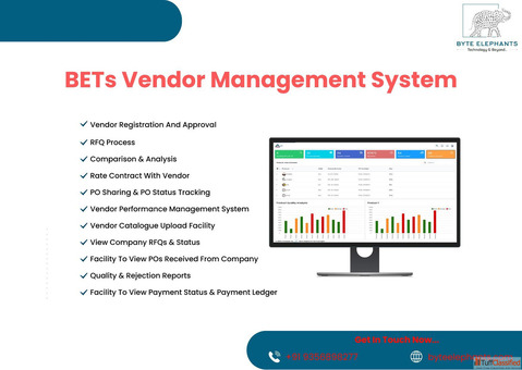 Effortless Vendor Handling with BETs VMS