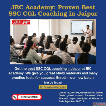 JEC Academy Proven Best SSC CGL Coaching in Jaipur