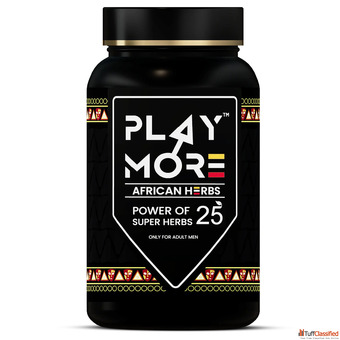 Natural Supplement for Men - Play More African Herbs