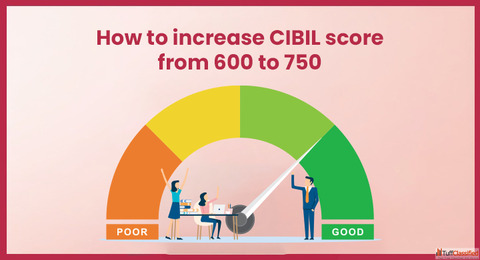Smart Ways to Increase Your CIBIL Score from 600 to 750