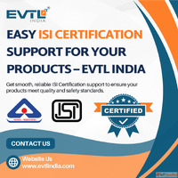 Reliable ISI Certification Support for Your Products - EVTL ...