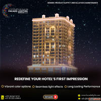 Premium Hotel Façade Lighting in Dubai
