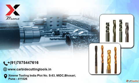 Premium Carbide End Mills for Precision Cutting by Xtreme Tooling India