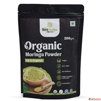 Best Moringa Powder Price in India - Herbvatikaayurveda