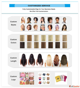 Tongen Wigs Wholesale Custom Human Hair Wigs Manufacturer