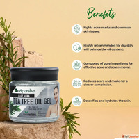 Get Clear Calm Skin with Aloe Vera Tea Tree Oil Gel