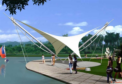 Tensile Cantilever Structure in Delhi