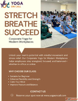 Corporate Yoga Made Easy - On-Site Online by Yoga On Call