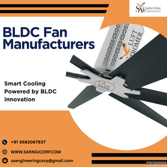 Leading BLDC Fan Manufacturers for Smart Power-Saving Performance