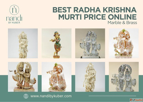 Best Radha Krishna Murti Price Online Marble Brass