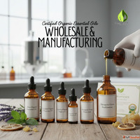 Pure Certified Organic Essential Oils for Wholesale Manufact...