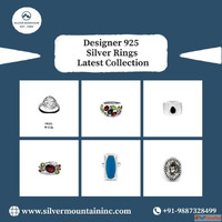 Designer 925 Silver Rings - Latest Collection