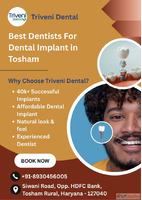 Best Dentists For Dental Implant in Tosham Triveni Dental