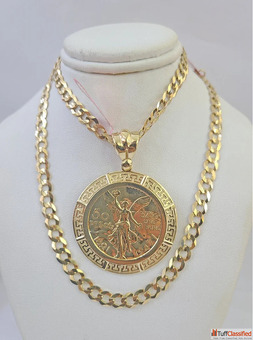 Buy 10k 14k Women's Gold Diamond Pendant in Texas USA - dallasgoldsource