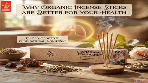 Why Organic Incense Sticks Are Better for Your Health