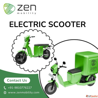 Smarter Electric Scooter for Modern India - Zen Mobility