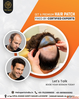 Premium Hair Wig Salon In Lucknow Natural Finish Look